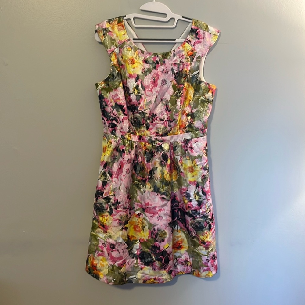 Sparkle floral dress, women’s 10